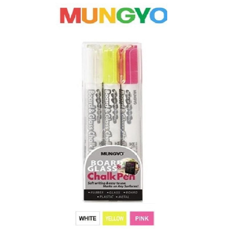 Mungyo Glass And Board Chalk Pen Set Of 12 at Rs 840