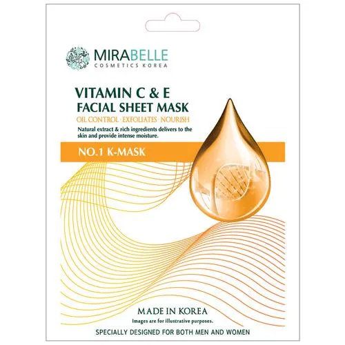 1691121560_40285983_1-mirabelle-cosmetics-korea-vitamin-c-e-facial-sheet-mask-oil-control-exfoliates-nourishes-skin