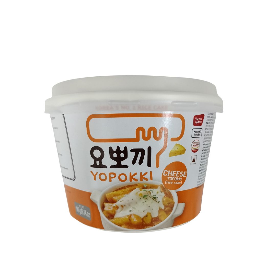 Korikart-Yopokki Cheese Topokki (Rice cake)