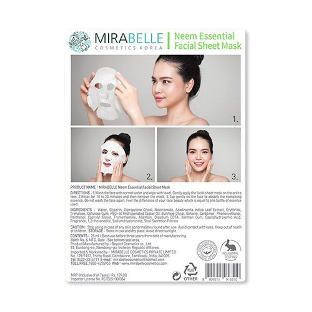 1691128675_40136826-2_3-mirabelle-korea-neem-essential-facial-sheet-mask